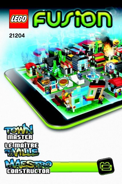 Lego LEGO&reg; Fusion Town Master 21204 - Lego&reg; Fusion Town Master 21204 Bi 3002/16 - 21204 V.39 - 1