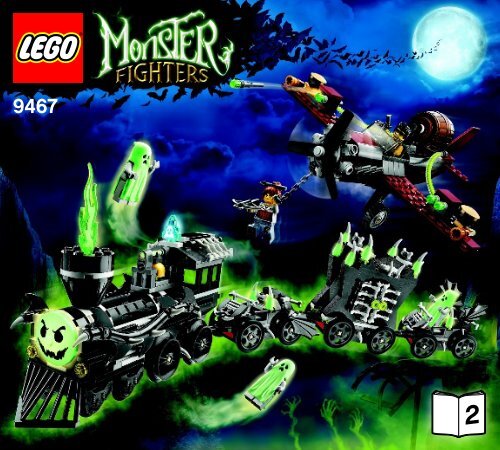Lego The Ghost Train 9467 - The Ghost Train 9467 Bi 3017 / 28 - 65g, 9467 V29 2/2 - 1