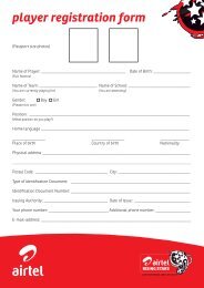 Individual Registration Form - Airtel Africa