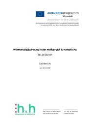 WÃ¤rmerÃ¼ckgewinnung in der Heidenreich & Harbeck AG