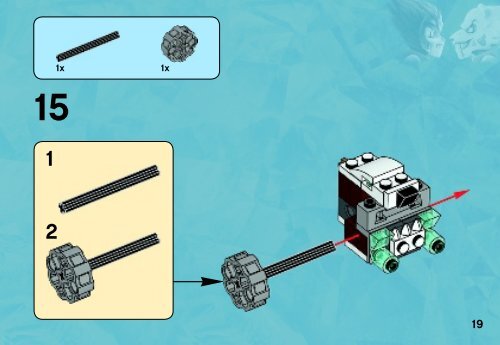 Lego Ice Bear Tribe Pack 70230 - Ice Bear Tribe Pack 70230 Bi 3001/32 - 70230 V39 - 2