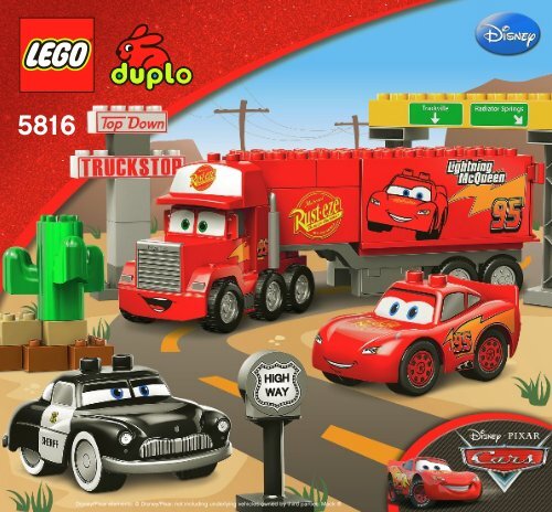 Lego DUPLO Cars 66392 - Duplo Cars 66392 Bi 3005/12, 5816 - 1