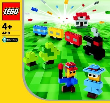 Lego Large Bulk Box 4518 - Large Bulk Box 4518 Buildinginstruct. 4410/4518 In - 1