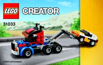 Lego Vehicle Transporter 31033 - Vehicle Transporter 31033 Bi 3004/40 - 31033 V29 3/3 - 1