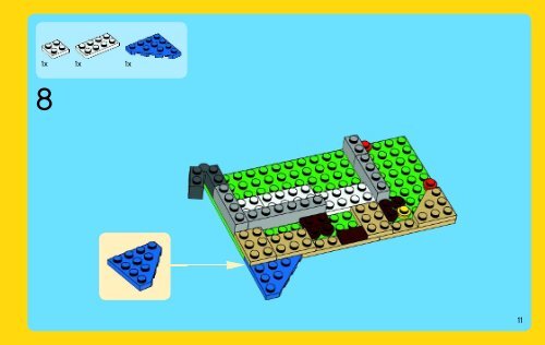 Lego Beach Hut 31035 - Beach Hut 31035 Bi 3004/72+4*- 31035 V29 1/3 - 5