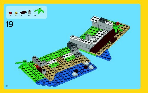 Lego Beach Hut 31035 - Beach Hut 31035 Bi 3004/72+4*- 31035 V29 1/3 - 5