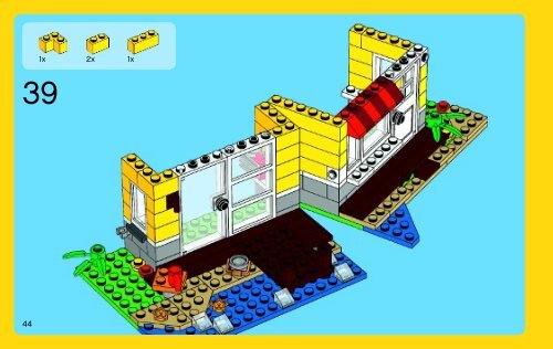 Lego Beach Hut 31035 - Beach Hut 31035 Bi 3004/72+4*- 31035 V29 1/3 - 5