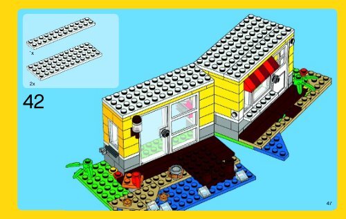 Lego Beach Hut 31035 - Beach Hut 31035 Bi 3004/72+4*- 31035 V29 1/3 - 5