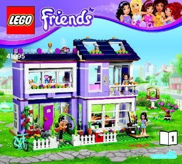 Lego Emmaâs House 41095 - Emmaâs House 41095 Bi 3017 / 44 - 65g - 41095 Book 1/3 V29 - 1