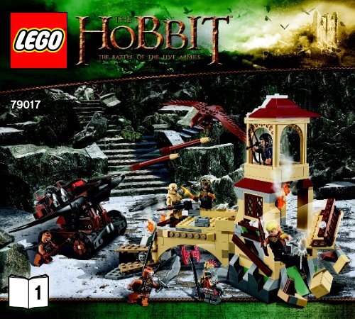 Lego The Battle of Five Armies&trade; 79017 - The Battle Of Five Armies&trade; 79017 Bi 3017 / 56 - 65g-79017 V29 1/2 - 3