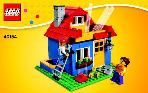 Lego Pencil Pot 40154 - Pencil Pot 40154 Bi 3003/36-40154 V46 - 1