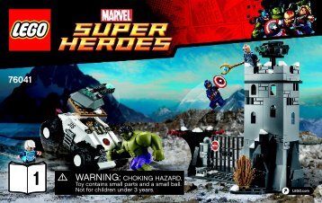 Lego The Hydra Fortress Smash 76041 - The Hydra Fortress Smash 76041 Bi 3004 60/ 76041 V39 1/2 - 2