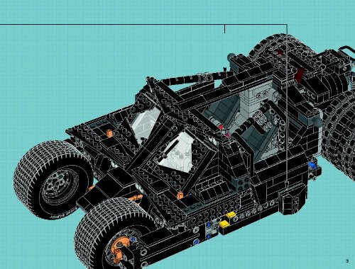 Lego The Tumbler 76023 - The Tumbler 76023 Bi 3019 / 60 - 65g 76023 4/5 V39 - 2