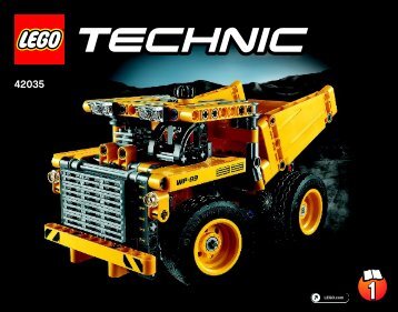 Lego Mining Truck 42035 - Mining Truck 42035 Bi 3018/60-65g 42035 V29/v39 1/2 - 1