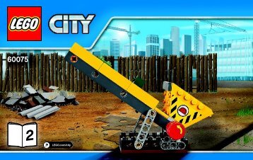 Lego Excavator and Truck 60075 - Excavator And Truck 60075 Bi 3004/24 - 60075 V29 2/3 - 3