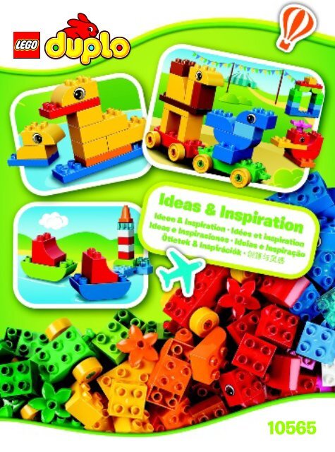 Lego LEGO&reg; DUPLO&reg; Creative Suitcase 10565 - Lego&reg; Duplo&reg; Creative Suitcase 10565 Inspirational Leaflet 3022/8 10565 V29 - 1