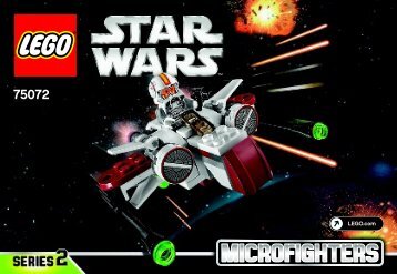 Lego ARC-170 Starfighterâ¢ 75072 - Arc-170 Starfighterâ¢ 75072 Bi 3001/32 - 75072 V29 - 1
