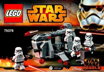 Lego Imperial Troop Transport 75078 - Imperial Troop Transport 75078 Bi 3001/36-65g 75078 V29 - 1