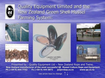 Quality Equipment Limited and the New Zealand ... - BluePlanet AS