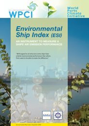 Environmental Ship Index (ESI)