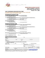 Conference Registration Form - Construction Writers Associations