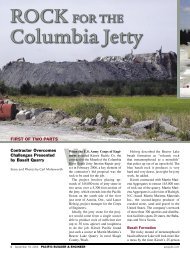 Rock for the Columbia Jetty - Construction Writers Associations