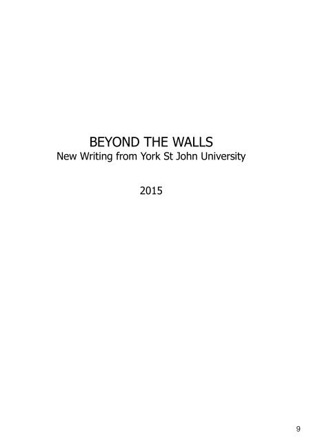 YSJ Anthology 2015