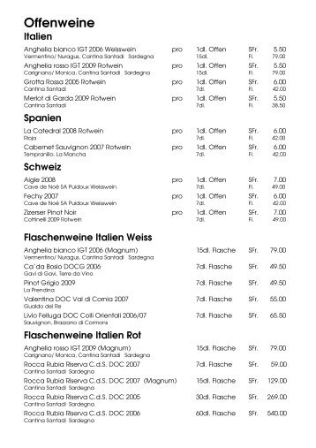 Weinkarte Erezs-344ss 10-11 - Best of Swiss Gastro