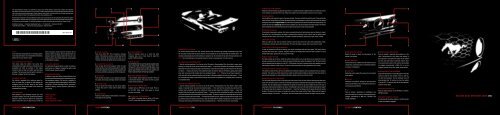 Ford Mustang 2006 - Quick Reference Guide Printing 1 (pdf)