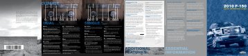 Ford F-150 2010 - Quick Reference Guide Printing 1 (pdf)