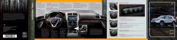 Ford Explorer 2011 - Quick Reference Guide Printing 1 (pdf)