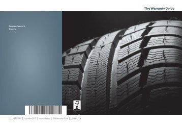 Ford E-450 2013 - Tire Warranty Printing 2 (pdf)