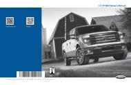 Ford F-150 2013 - Owner Manual Printing 3 (pdf)