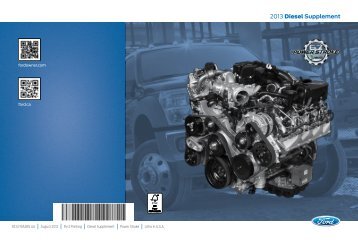 Ford F-450 2013 - Diesel Supplement Printing 1 (pdf)