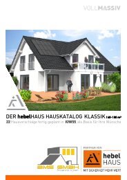 DER hebelHAUS HAUSKATALOG KLASSIK 160-180 m²