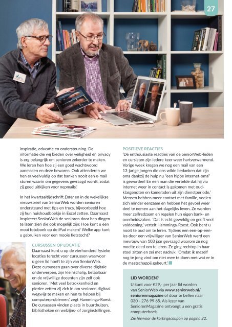 SeniorenMagazine - Editie 2 (april 2015)