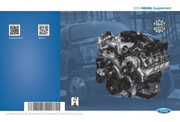 Ford F-350 2014 - Diesel Supplement Printing 1 (pdf)