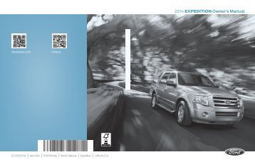 Ford Expedition 2014 - Owner Manual Printing 3 (pdf)