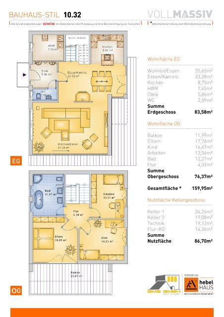 DER hebelHAUS HAUSKATALOG BAUHAUS-STIL