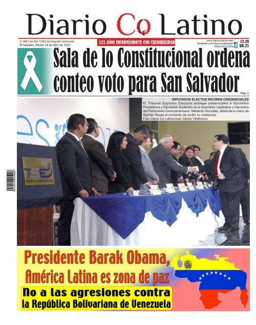 Edición 14 de Abril de 2015