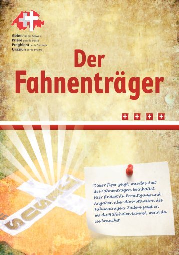 Der FahnentrÃ¤ger - Gebet fÃ¼r die Schweiz