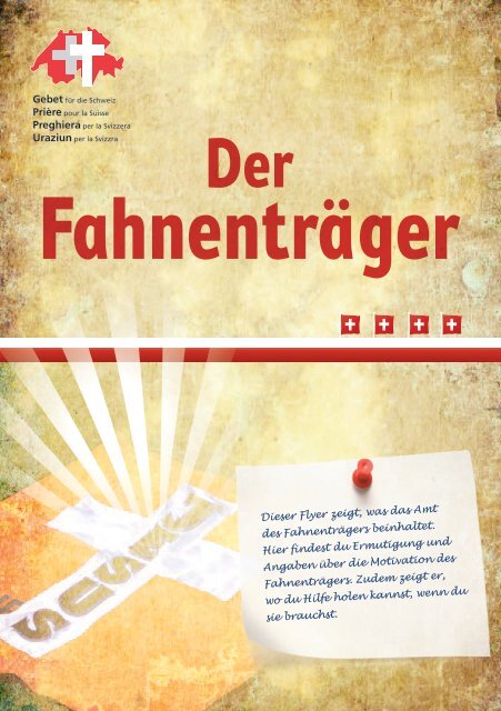 Der FahnentrÃ¤ger - Gebet fÃ¼r die Schweiz