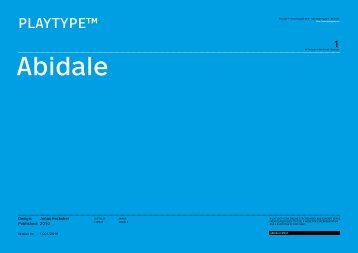 Abidale - Playtype