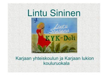 Lintu Sininen - Edu.fi