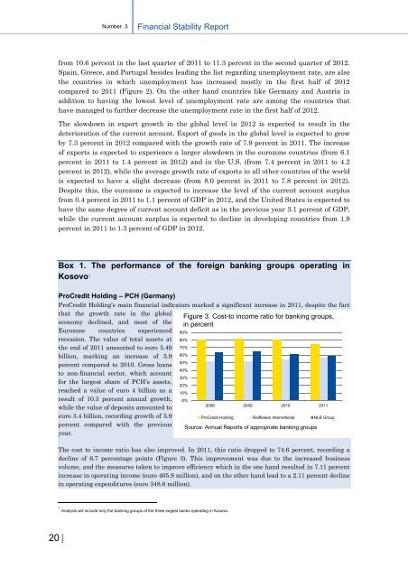 financial stability report - Banka Qendrore e RepublikÃ«s sÃ« KosovÃ«s