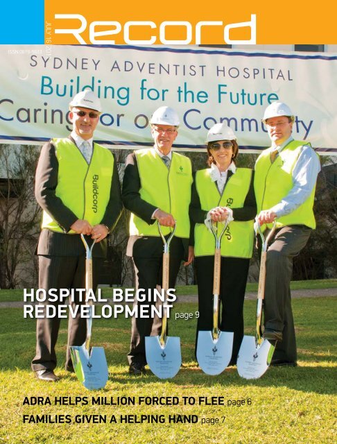 HOSPITAL BEGINS REDEVELOPMENTpage 9 - RECORD.net.au