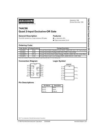 74LS32 Datasheet