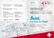 freie Schweizer, betet! - Gebet fÃ¼r die Schweiz