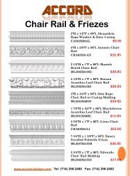 Chair Rails - Accord-design.com