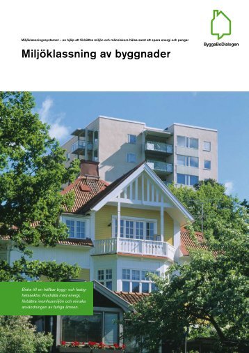 MiljÃ¶klassning av byggnader